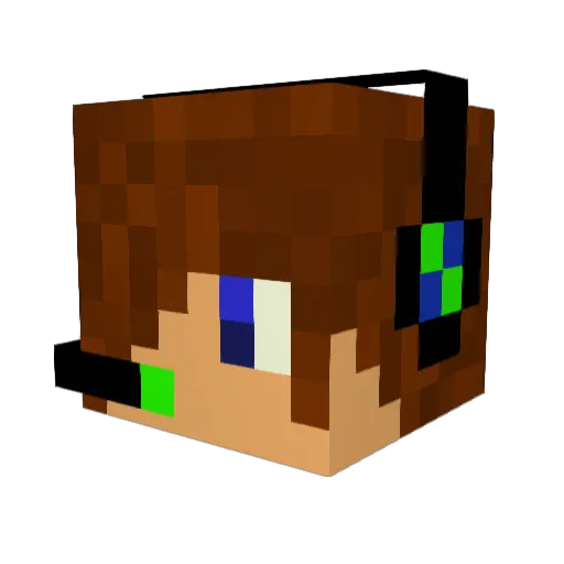 oskari3002 Minecraft avatar head, 3D render