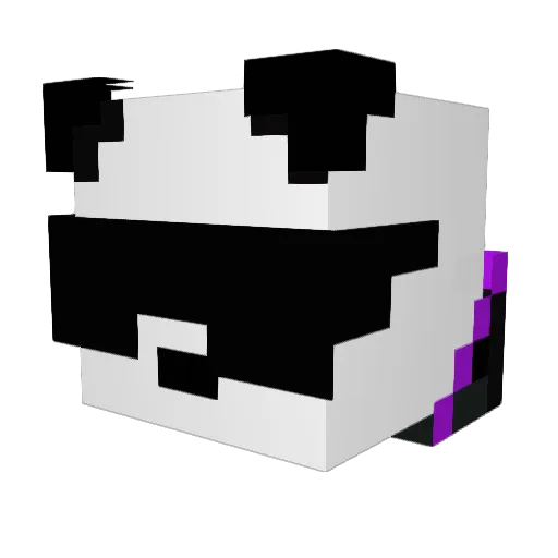 oskarias Minecraft avatar head, 3D render