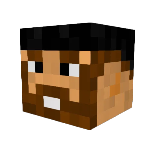 oskii12 Minecraft avatar head, 3D render