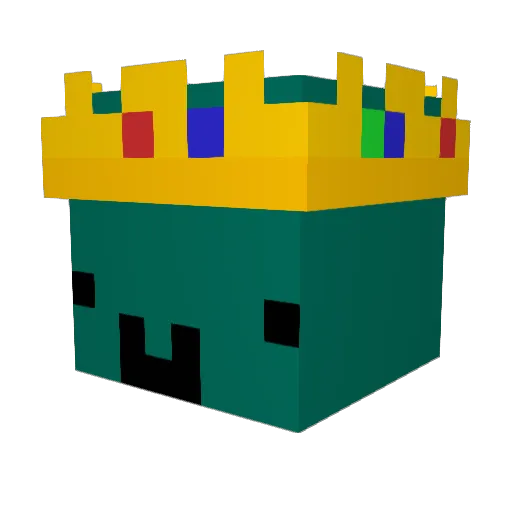 oslyisme Minecraft avatar head, 3D render
