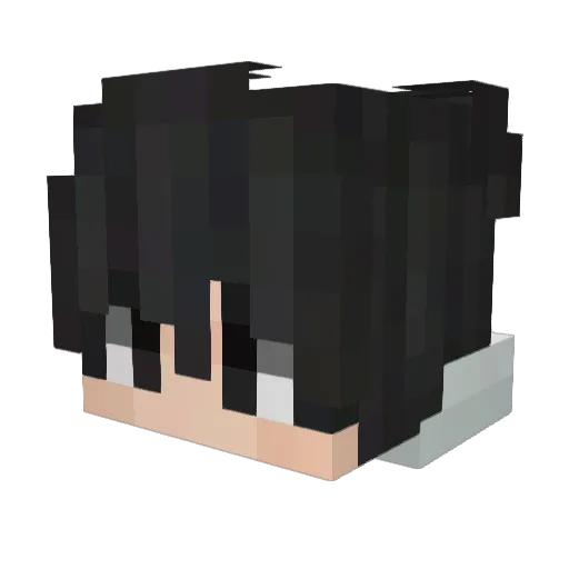 osmankzc Minecraft avatar head, 3D render