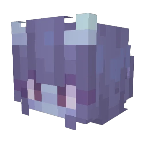osmoonius Minecraft avatar head, 3D render