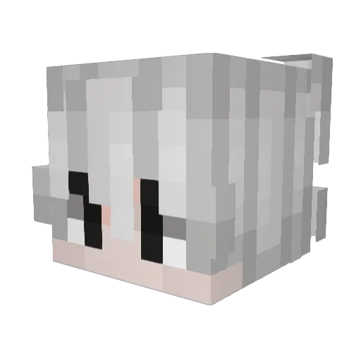 osoMe111 Minecraft avatar head, 3D render