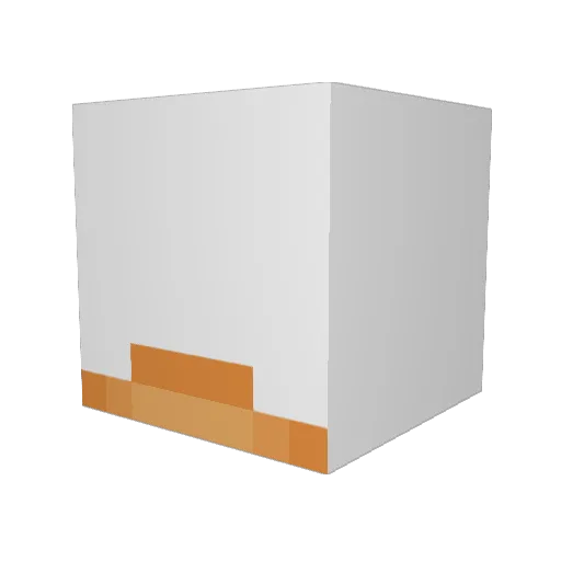 osoZ_guyK_8008 Minecraft avatar head, 3D render