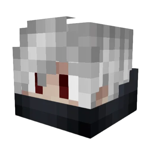 oso_wump Minecraft avatar head, 3D render