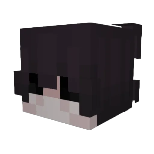 osqw Minecraft avatar head, 3D render