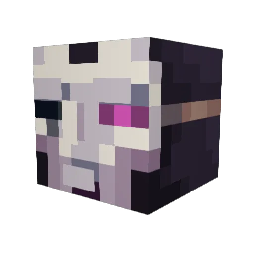 osskdo Minecraft avatar head, 3D render