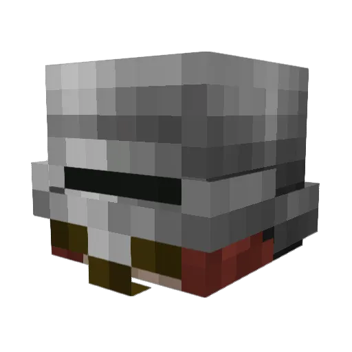 ossylot Minecraft avatar head, 3D render