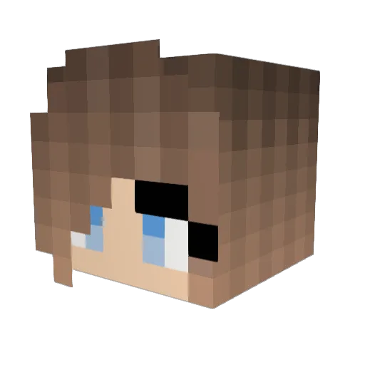 ost_cz Minecraft avatar head, 3D render
