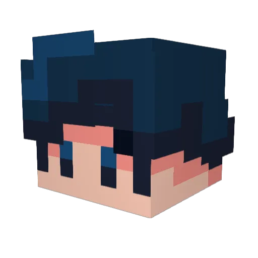ostarfi Minecraft avatar head, 3D render