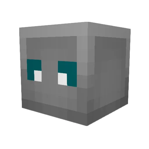 ostdj Minecraft avatar head, 3D render