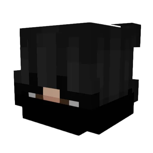 osteerx Minecraft avatar head, 3D render