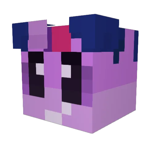 ostopher Minecraft avatar head, 3D render