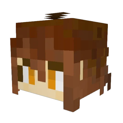osu_HDHR Minecraft avatar head, 3D render