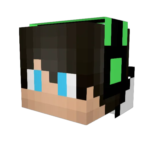 osvaldin30 Minecraft avatar head, 3D render