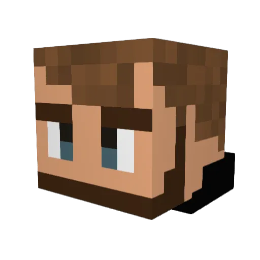 oswin56565656 Minecraft avatar head, 3D render