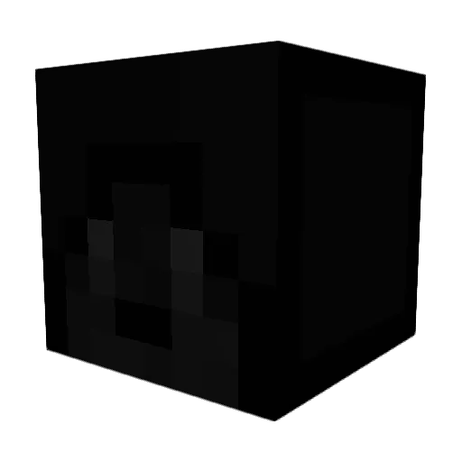 otakukami Minecraft avatar head, 3D render