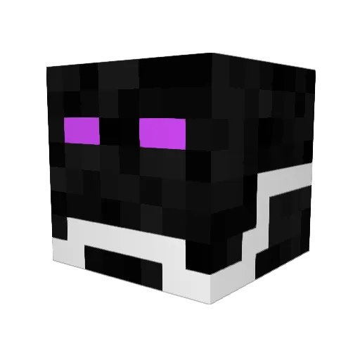 oteridin Minecraft avatar head, 3D render