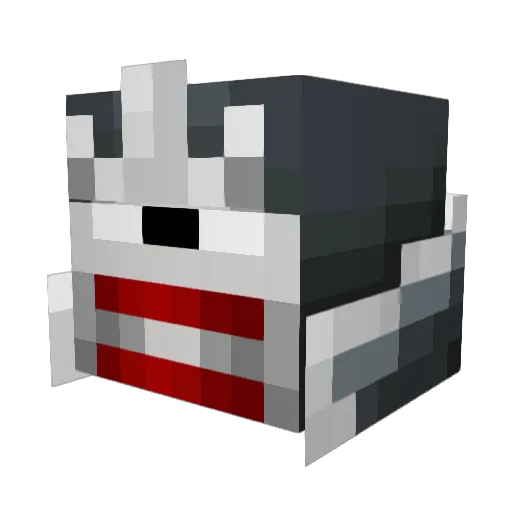 otero47 Minecraft avatar head, 3D render