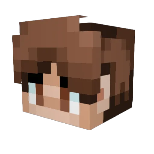 oth3rside Minecraft avatar head, 3D render