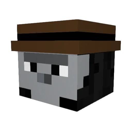 otisthedog06 Minecraft avatar head, 3D render