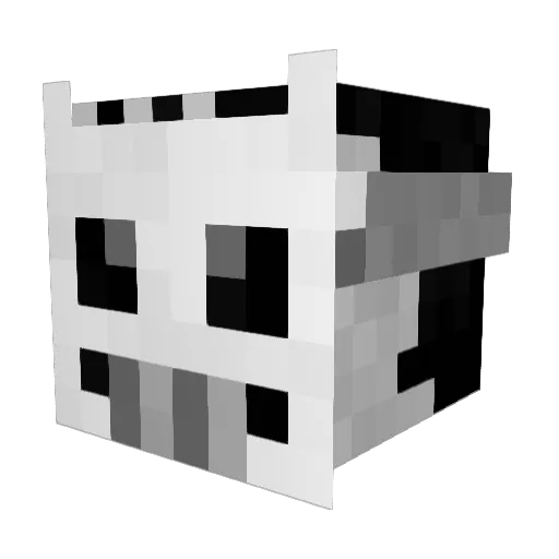 otiulle Minecraft avatar head, 3D render