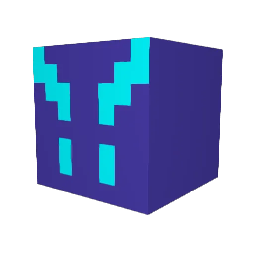 otix_8196 Minecraft avatar head, 3D render