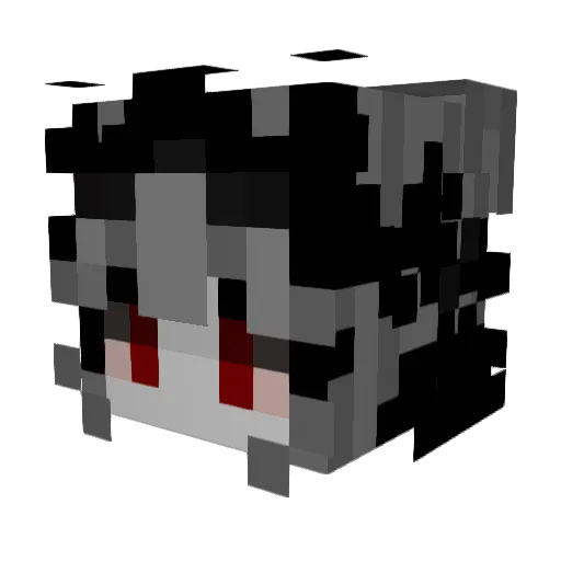 otoniks Minecraft avatar head, 3D render