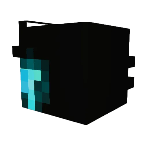 otrac3 Minecraft avatar head, 3D render