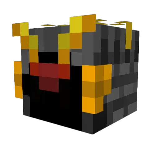 otsuyupenpen Minecraft avatar head, 3D render