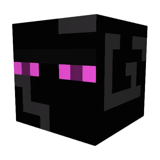 otta2 Minecraft avatar head, 3D render