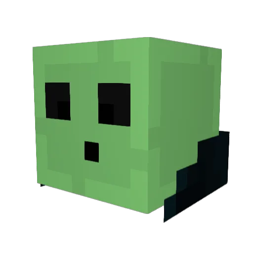 otter_creek Minecraft avatar head, 3D render