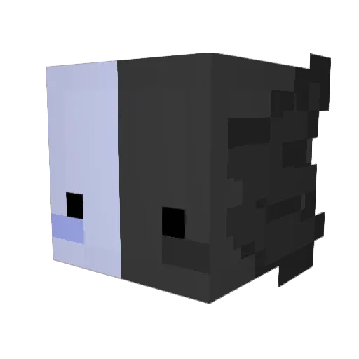otterking5876 Minecraft avatar head, 3D render