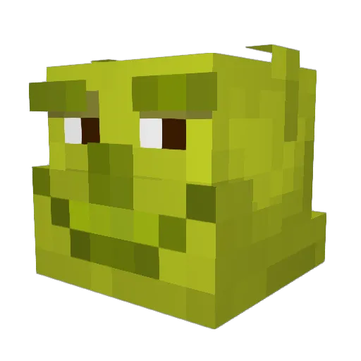 otty321 Minecraft avatar head, 3D render