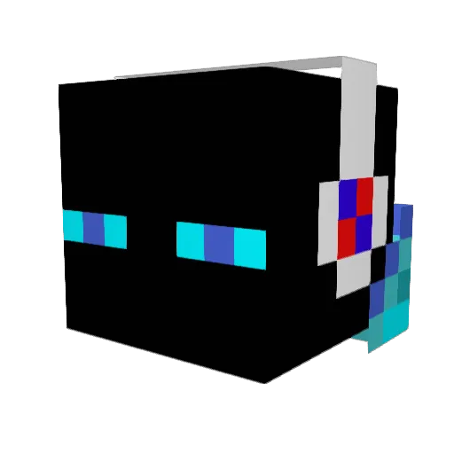 otymmovie Minecraft avatar head, 3D render
