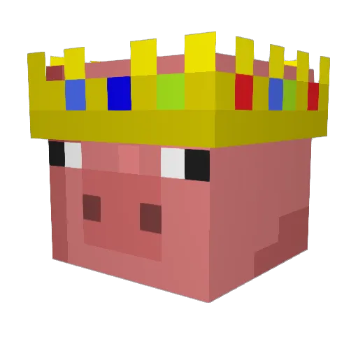 ouaisouais06 Minecraft avatar head, 3D render