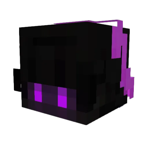 oucc Minecraft avatar head, 3D render
