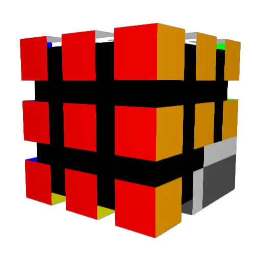 ouch21 Minecraft avatar head, 3D render