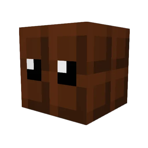 oudd28 Minecraft avatar head, 3D render