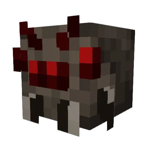 ouidealer Minecraft avatar head, 3D render