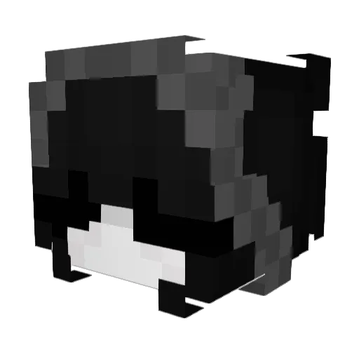 oursogi Minecraft avatar head, 3D render