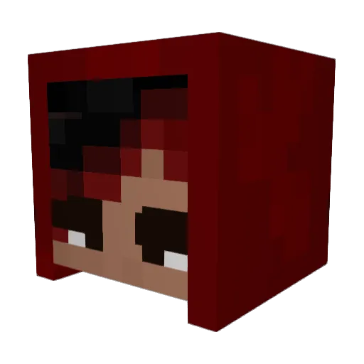 ourstarsys Minecraft avatar head, 3D render