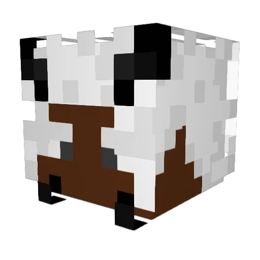 ousmane1299 Minecraft avatar head, 3D render