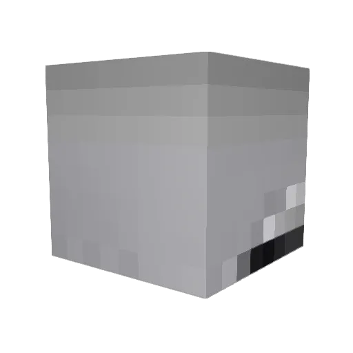 ove_hansen Minecraft avatar head, 3D render