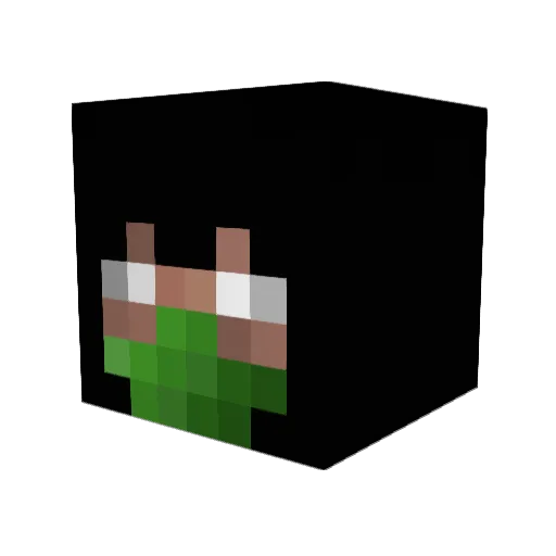 ovennell Minecraft avatar head, 3D render