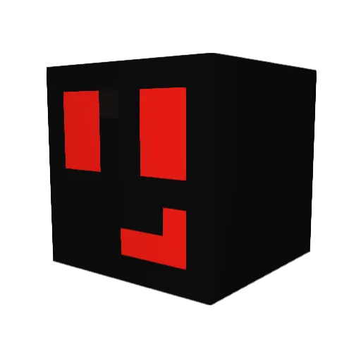 over4you Minecraft avatar head, 3D render