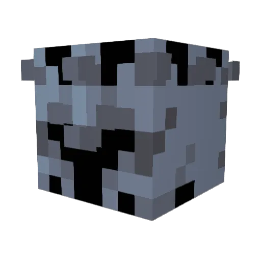 overlord111kc Minecraft avatar head, 3D render