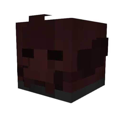 overlordlizardo Minecraft avatar head, 3D render