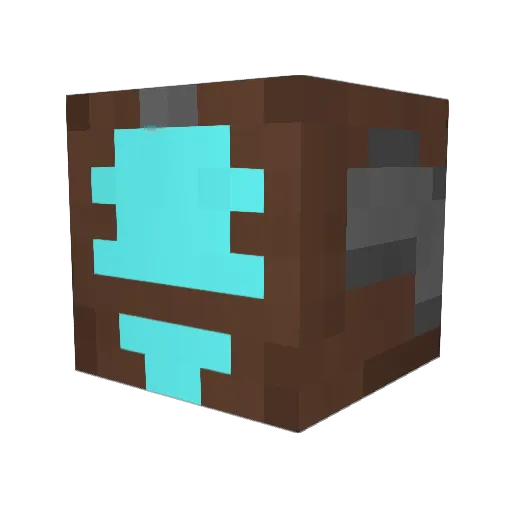 overwatch_tundra Minecraft avatar head, 3D render