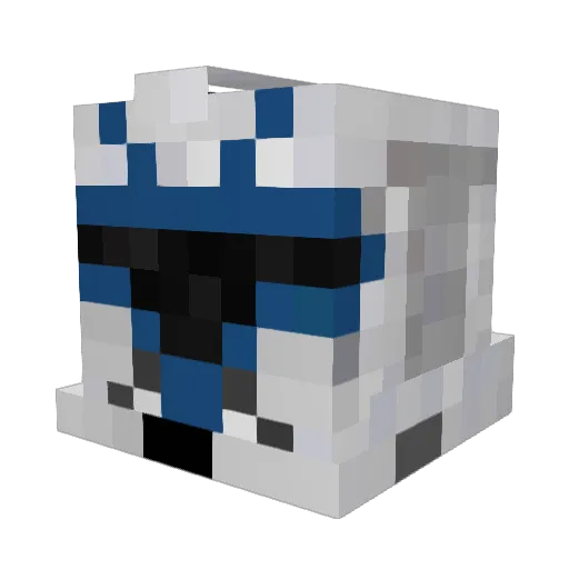 ovy2010 Minecraft avatar head, 3D render